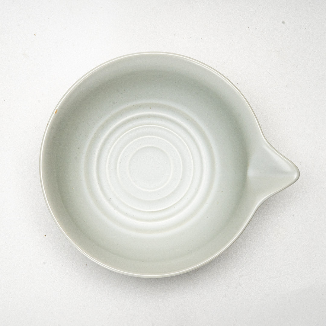 10oz Matcha Latte Bowl with Spout White Matte