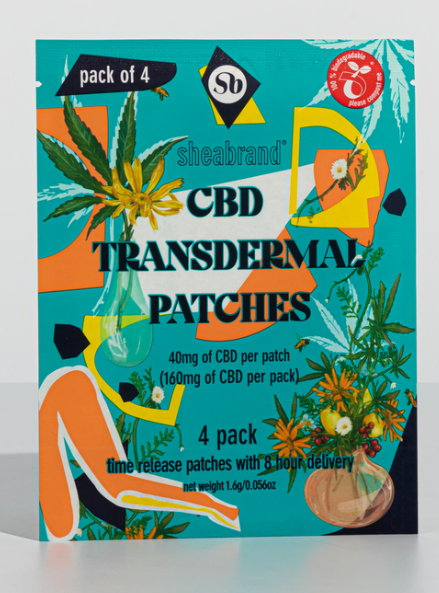 CBD Transdermal Patch - 4 pack