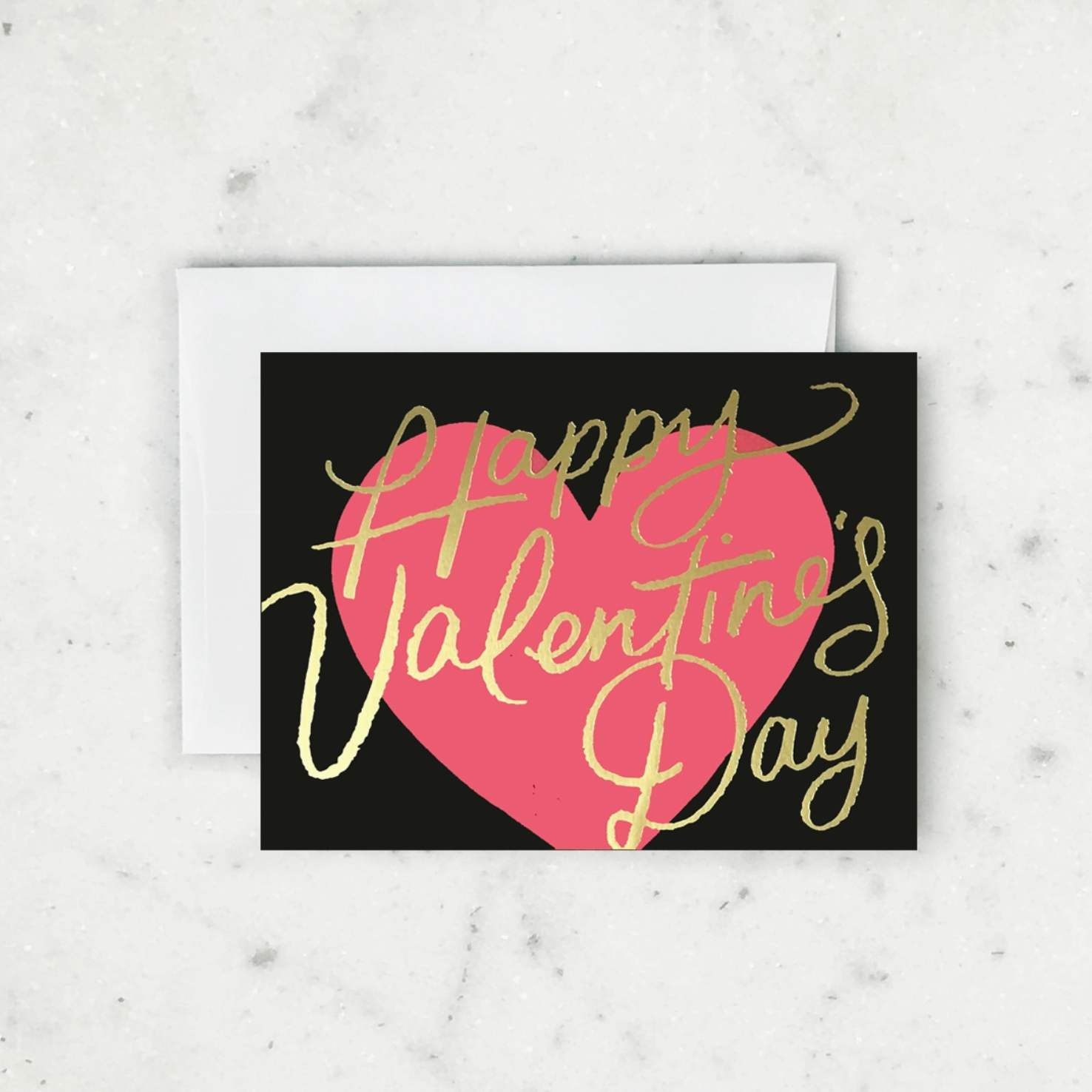 Script Valentines Card