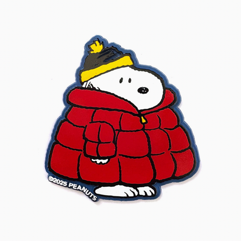 Peanuts® - Snoopy Puffy Coat Classic Fridge Magnet