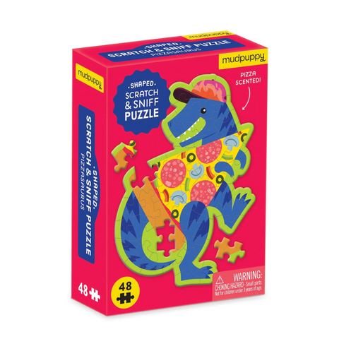 Pizzasaurus 48 Piece Mini Scratch & Sniff Puzzle