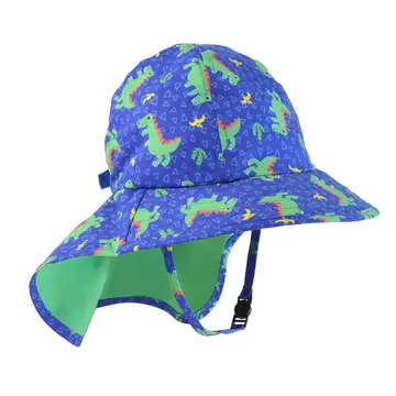 Baby/Toddler Cape Sunhat- Devin Dinosaur 2-4Y