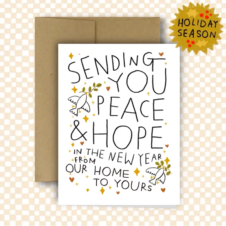 Sending You Peace & Hope Card