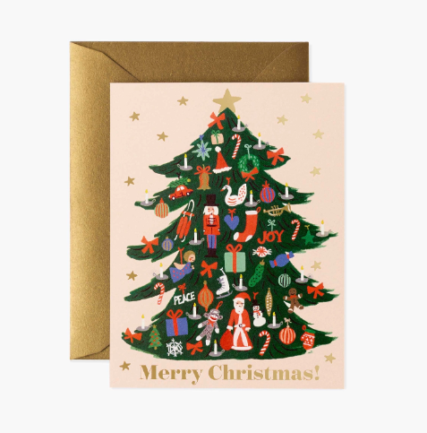Trimmed Tree Cards - Boxed (Set of 8)