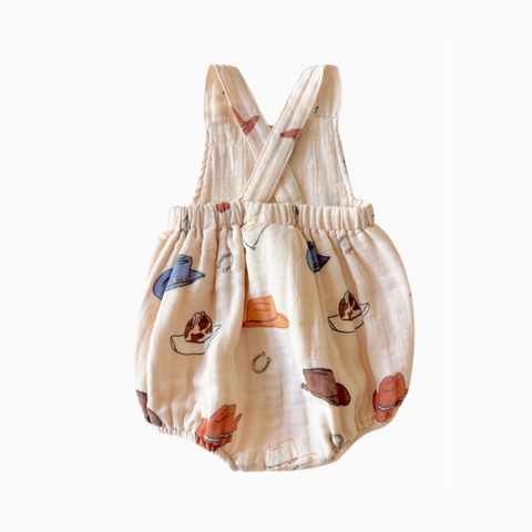 Western / Muslin Retro Sunsuit