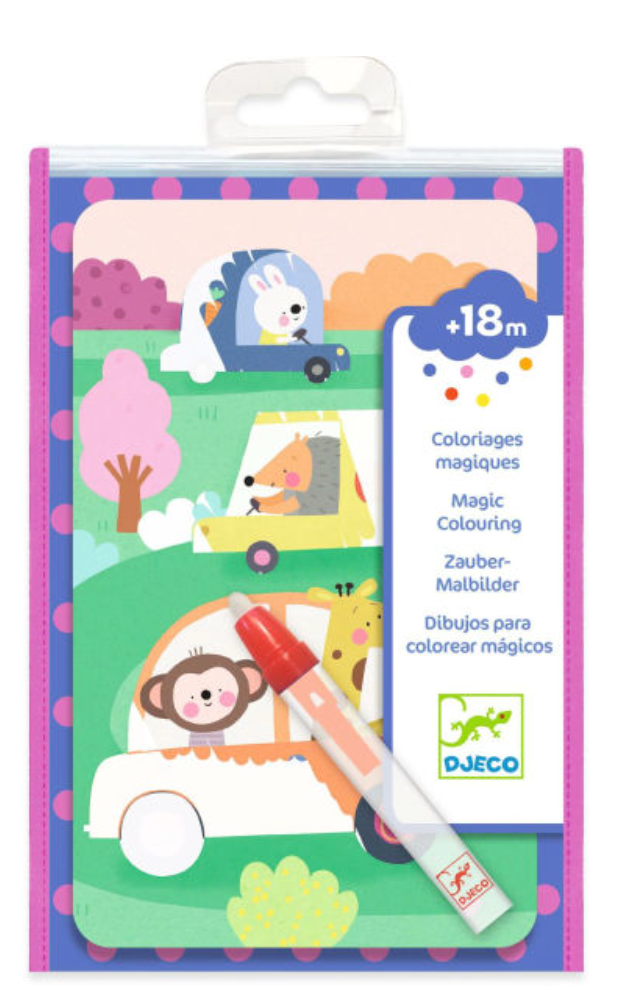 Magic Water Coloring Pocket for Toddlers – Reusable Art Set (18M+)