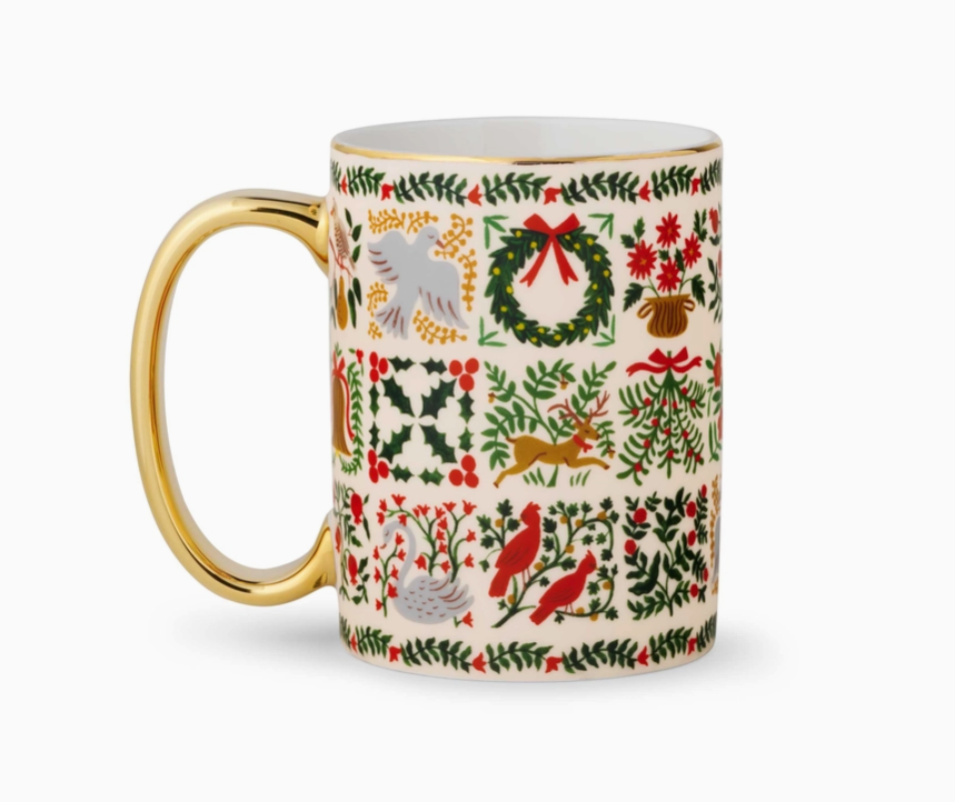 Christmastide Porcelain Mug