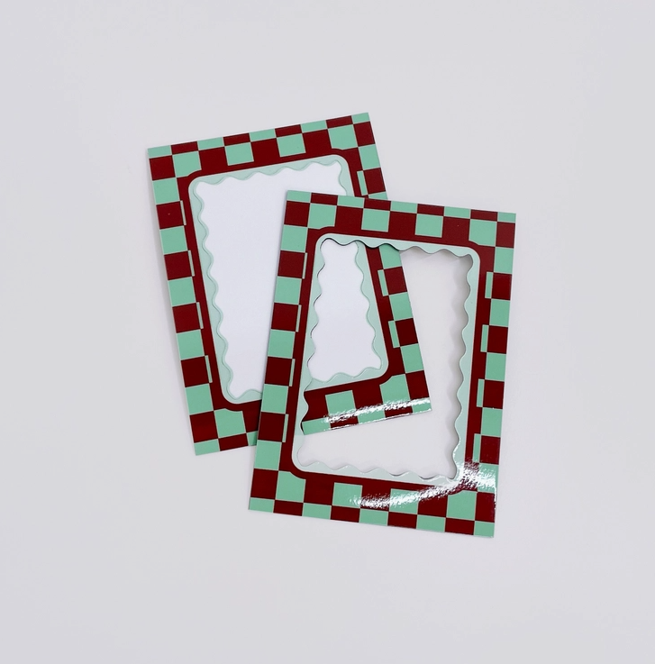 Mint Chocolate Small Magnetic Frame