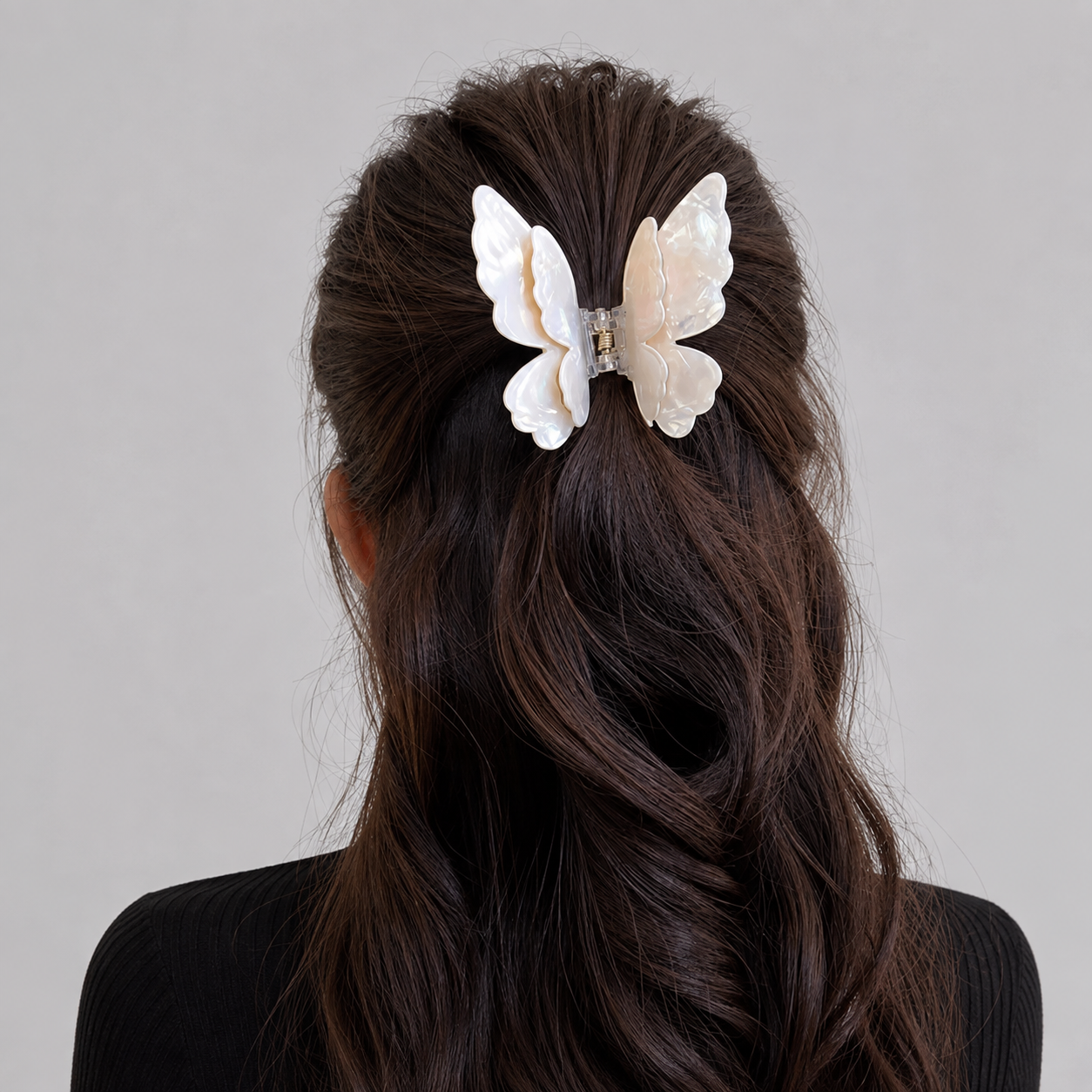 Pastel Butterfly Claw Clip