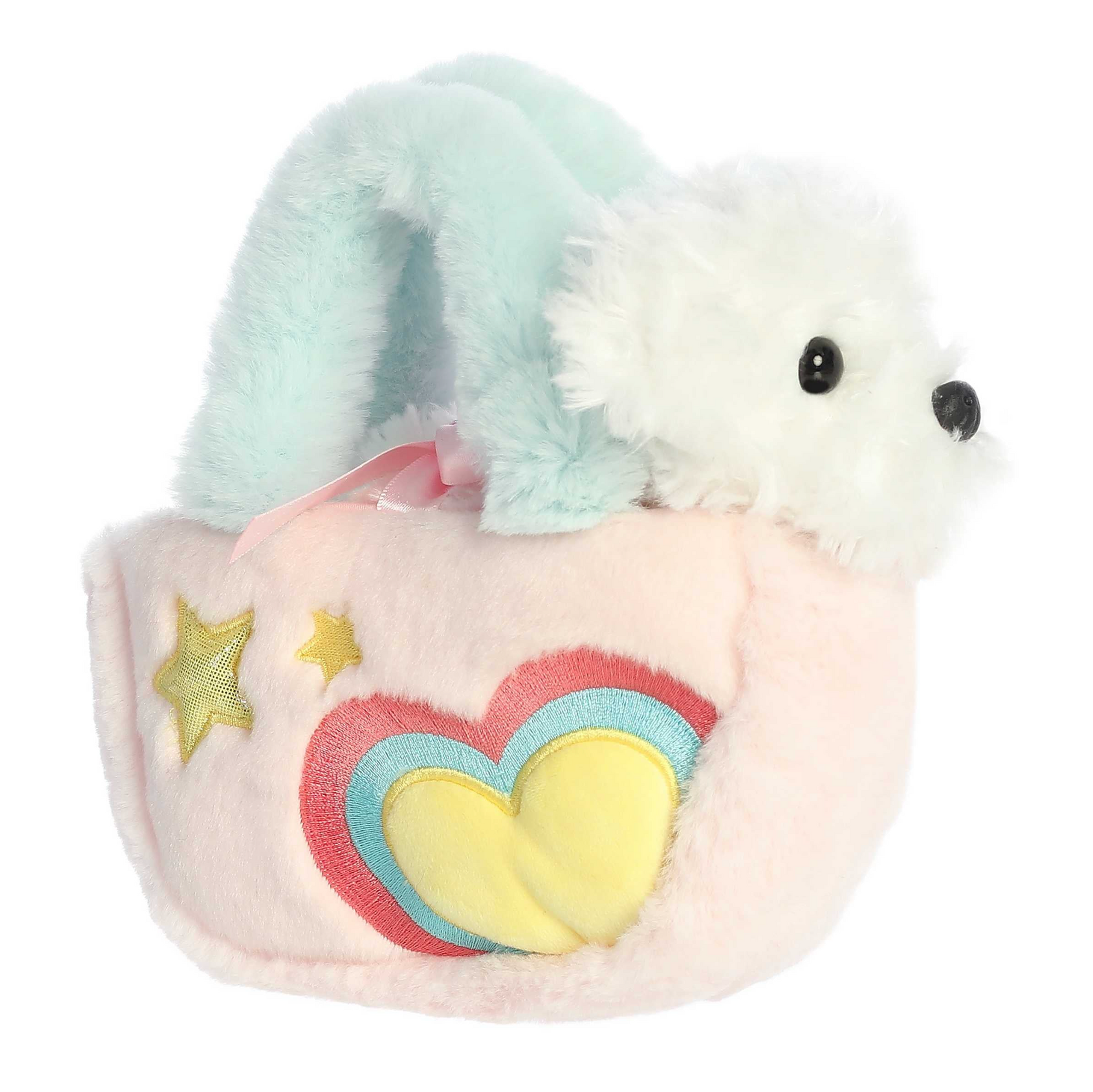7.5" Pastel Heart Fancy Pals