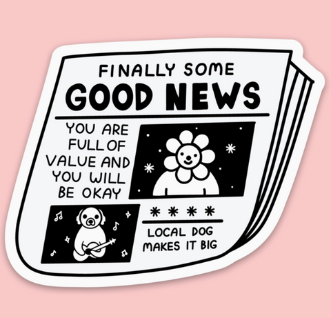 Good News Sticker