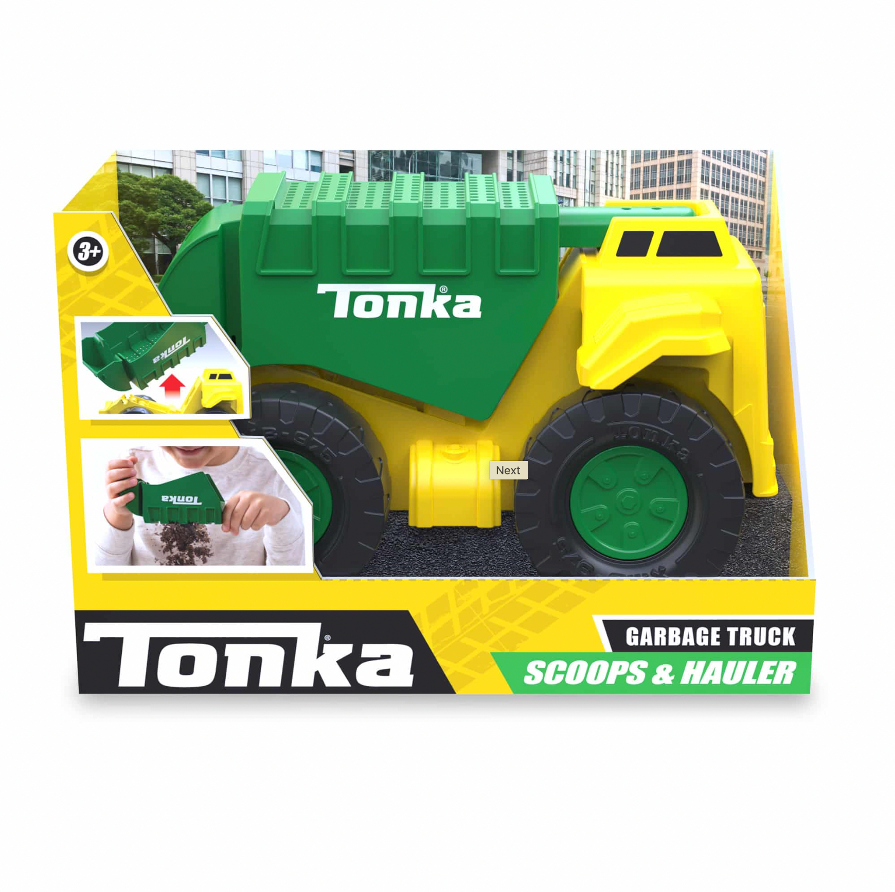 Tonka Scoops & Hauler Garbage Truck