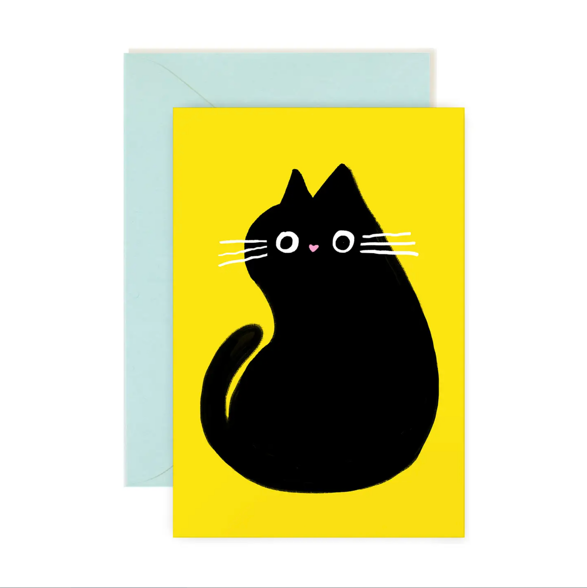 Sitting Pretty - Cat Mini Note