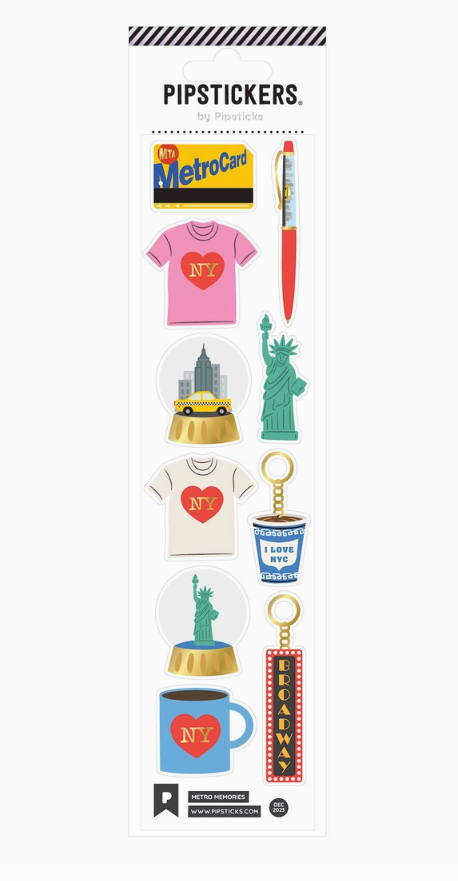 Metro Memories Stickers