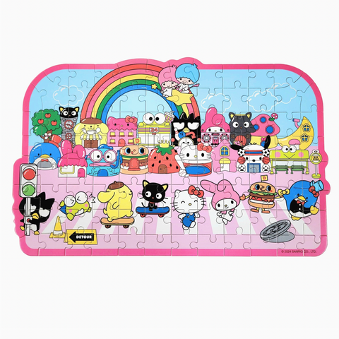 Sanrio Hello Kitty® and Friends Jigsaw Puzzle: Street with Shops