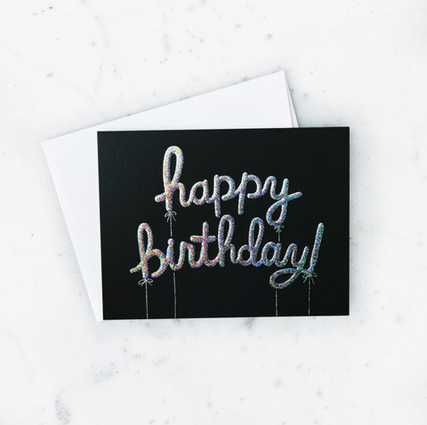 Happy Birthday Balloon Card