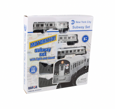 MTA 3 Piece Train Set w/ Track