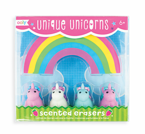 Scented Erasers Unique Unicorns