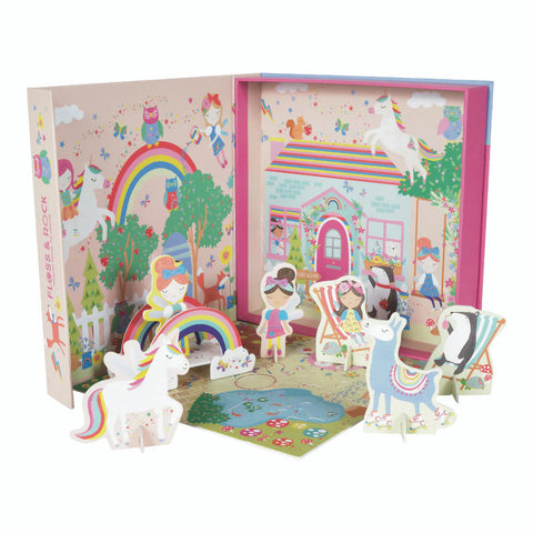 Pop Out Play Scene -  Rainbow Fairy