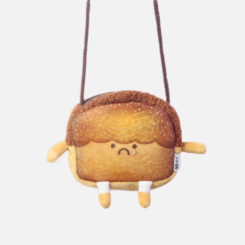 Cute Bread Friends Mini Crossbody Purse