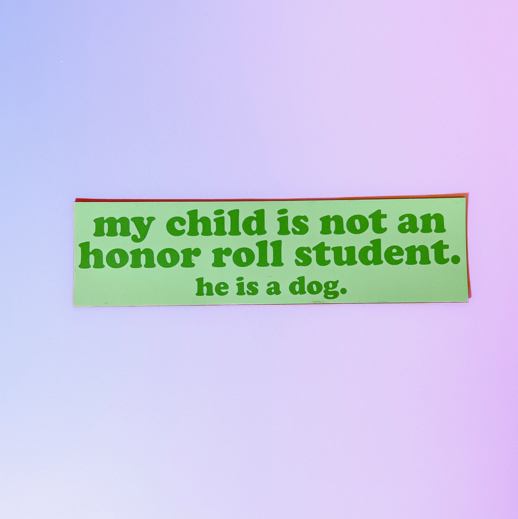 Honor Roll Cat Bumper Magnet