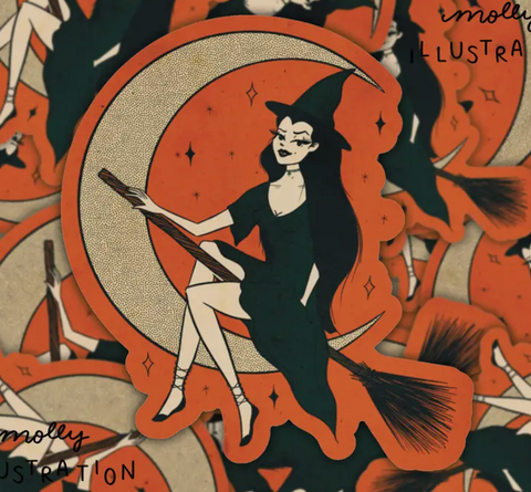 Season of the Witch Vinyl Sticker