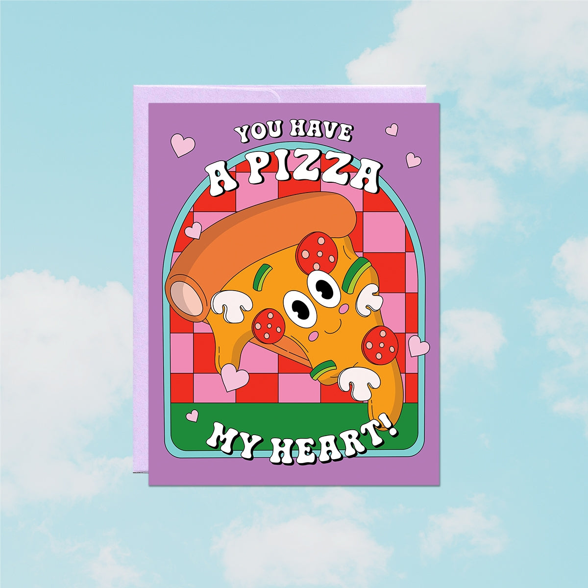 Party Mountain | Pizza My Heart Card