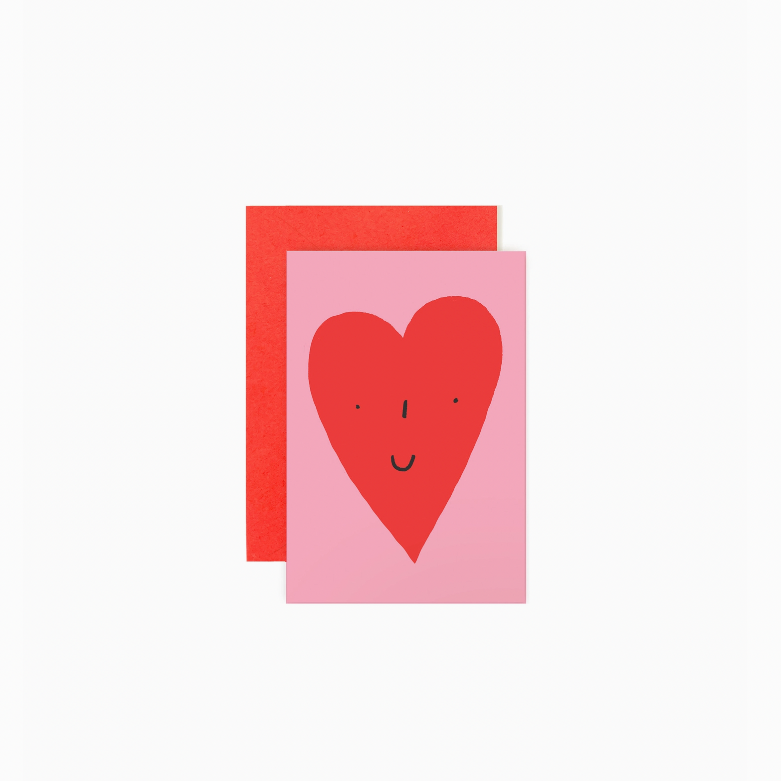 Smiley Heart- Mini Note