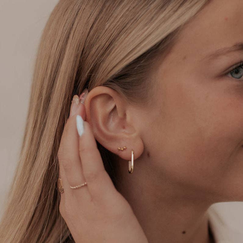 Constellation Flat Back Studs - Gold
