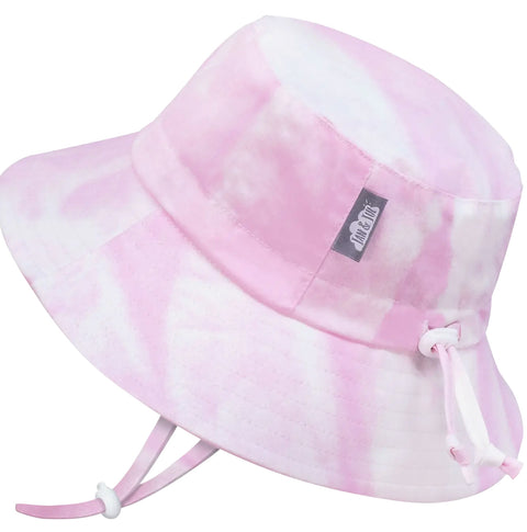 Pink Tie-Dye | Cotton Bucket Hat (Large)