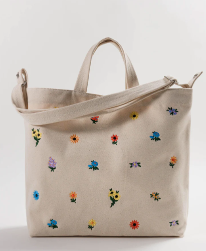 Baggu | Duck Bag - Embroidered Ditsy Floral