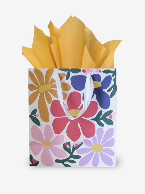 Primary Blooms Gift Bag Medium