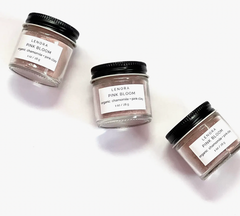 Organic Pink Bloom Facial Mask