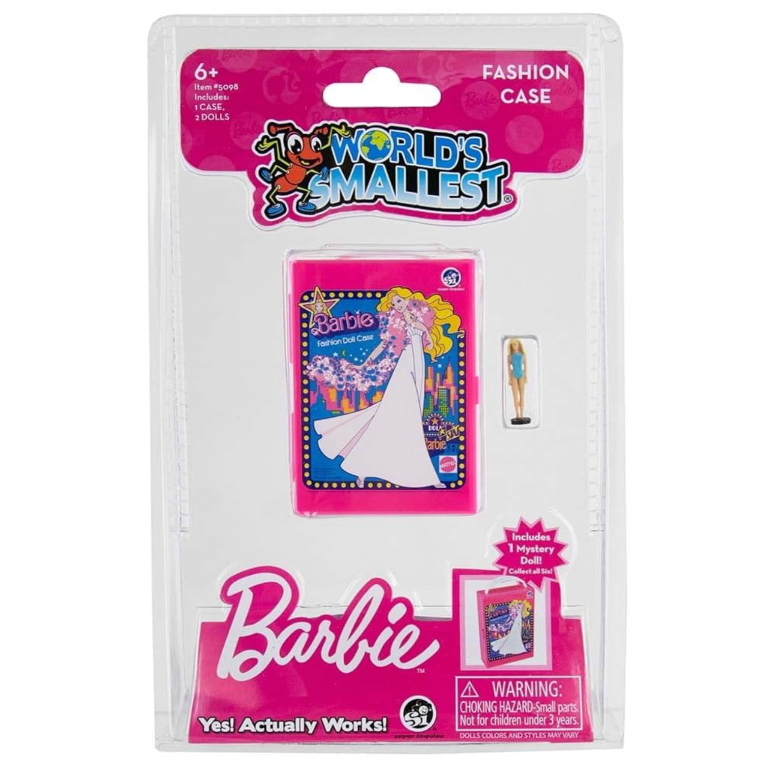 World's Smallest Barbie Fashioncase