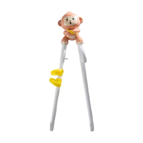 Monkey Training Chopsticks Plastic With Adjustable Silicone