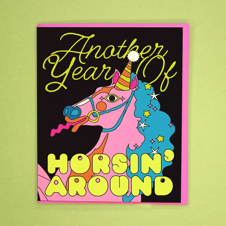 Card - Horsin' Around Birthday