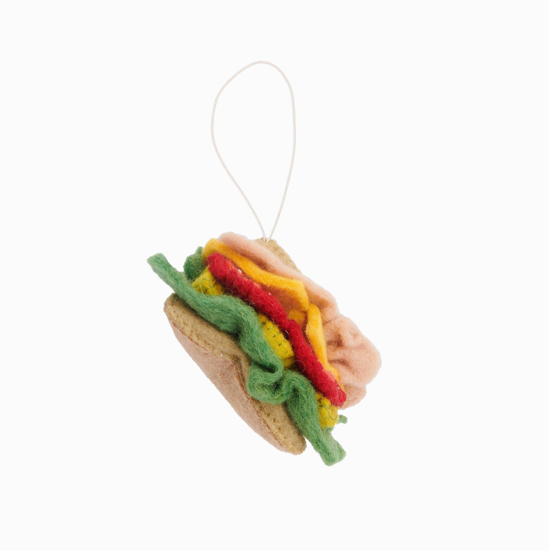 Felt Deli Hoagie Sandwich Ornaments - Stay Forever