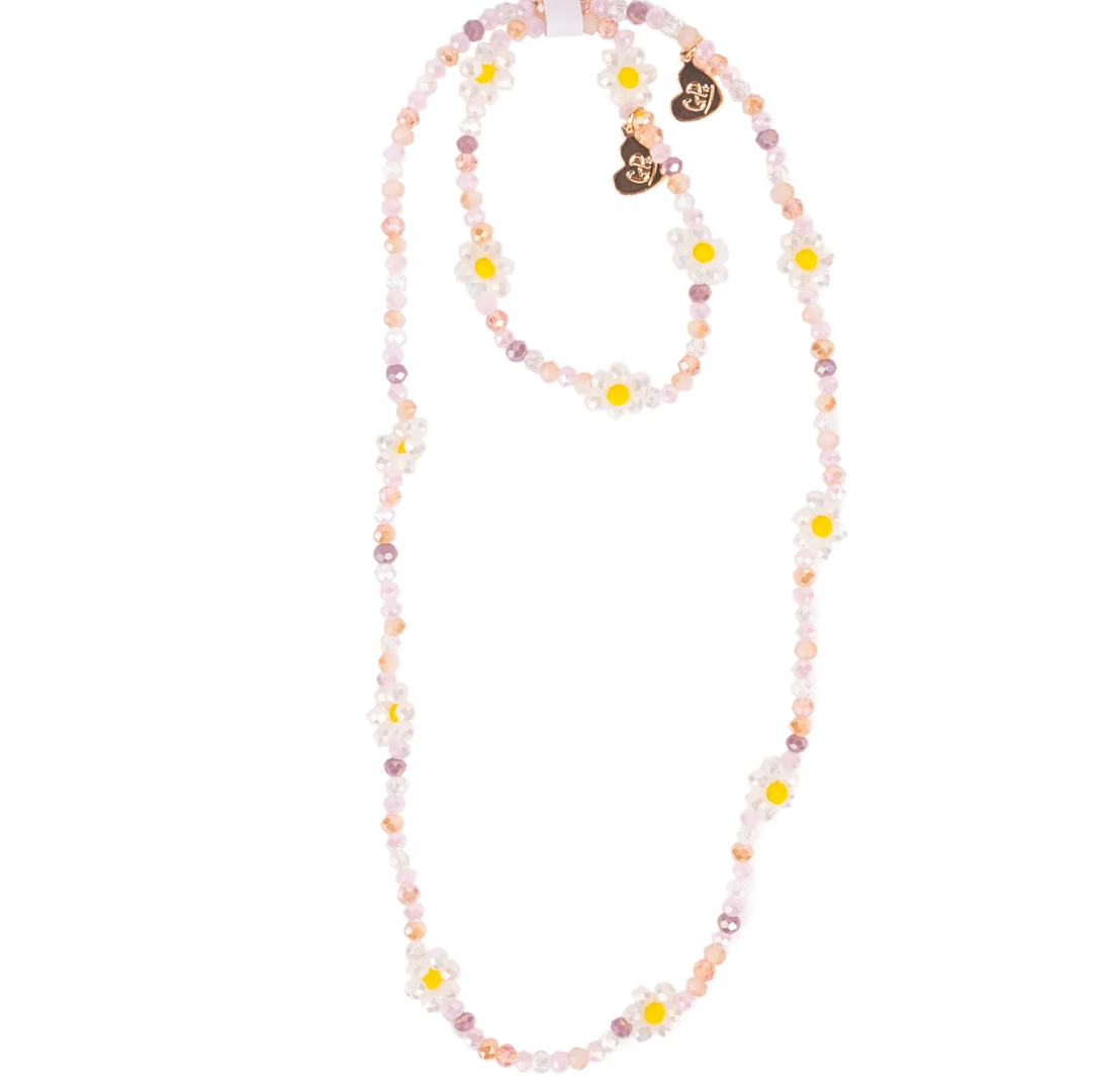 Boutique Daisy Delight Necklace & Bracelet Set, 2pc - Stay Forever