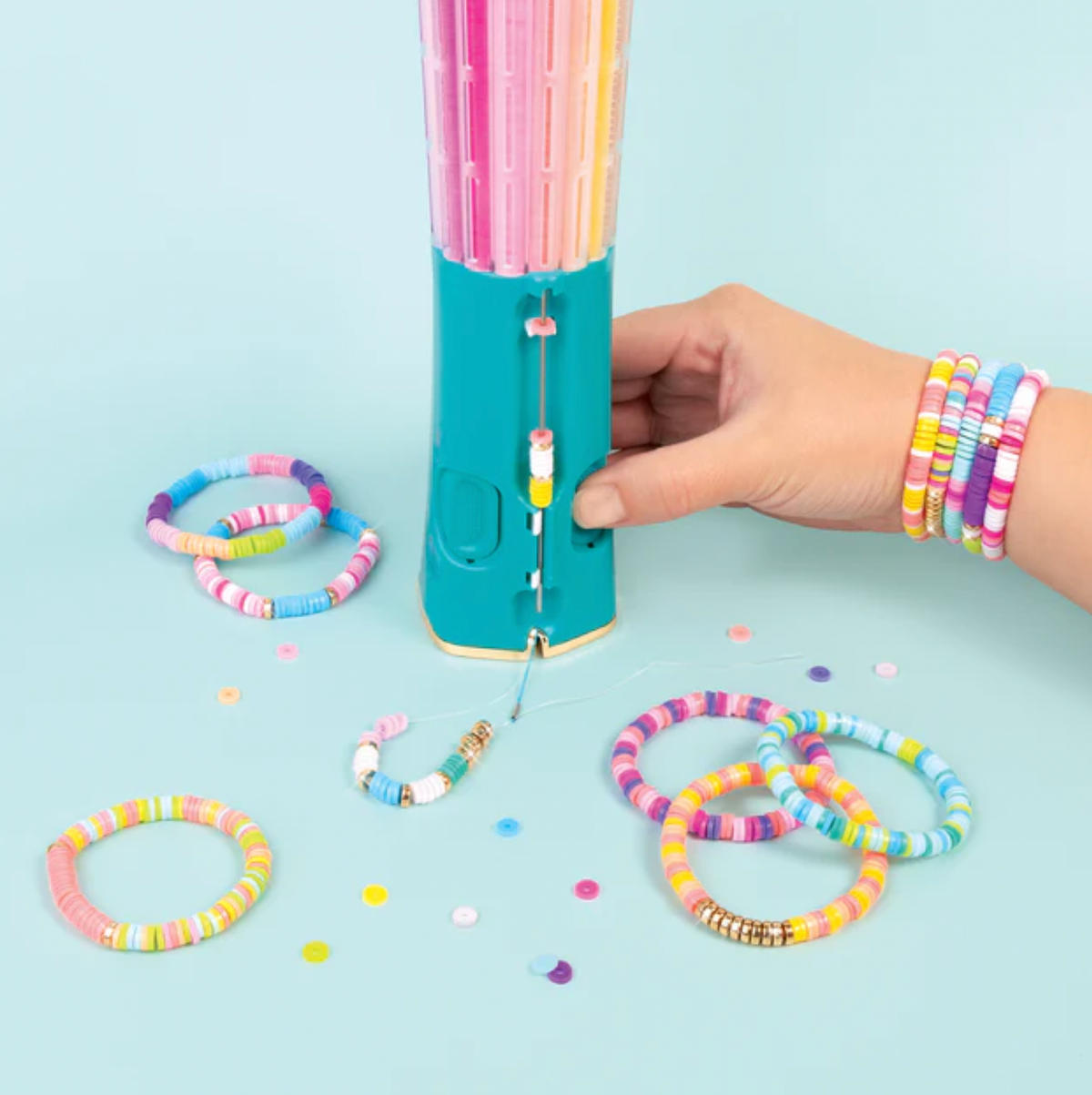 Swift Clicks Heishi Bracelet  Make