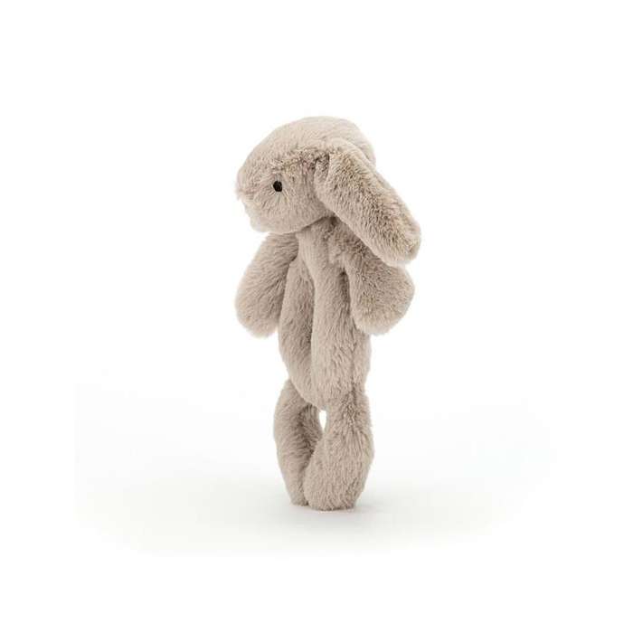 Bashful Beige Bunny Ring Rattle