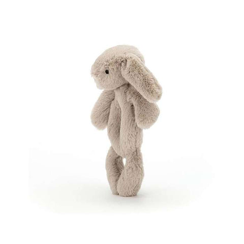 Bashful Beige Bunny Ring Rattle