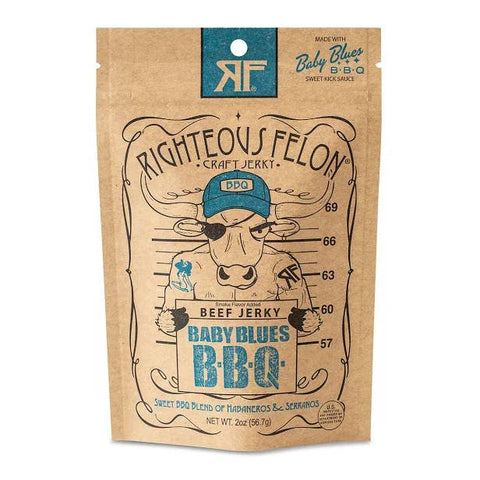 Righteous Felon | Baby Blues BBQ Beef Jerky
