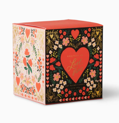 Love, Paris 9 oz Glass Candle