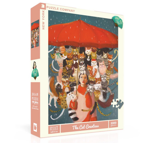The Cat Countess 1000 Piece Jigsaw Puzzle