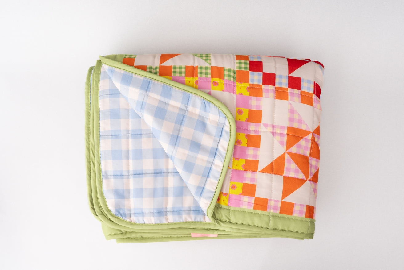 Quilted Blanket, Patchwork - Stay Forever