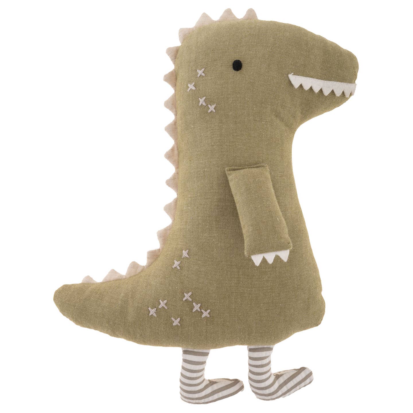 Flatsie Plush Doll, 100% Cotton - Daniel Dino
