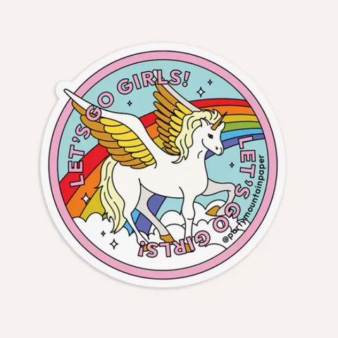 Unicorn Rainbow Sticker