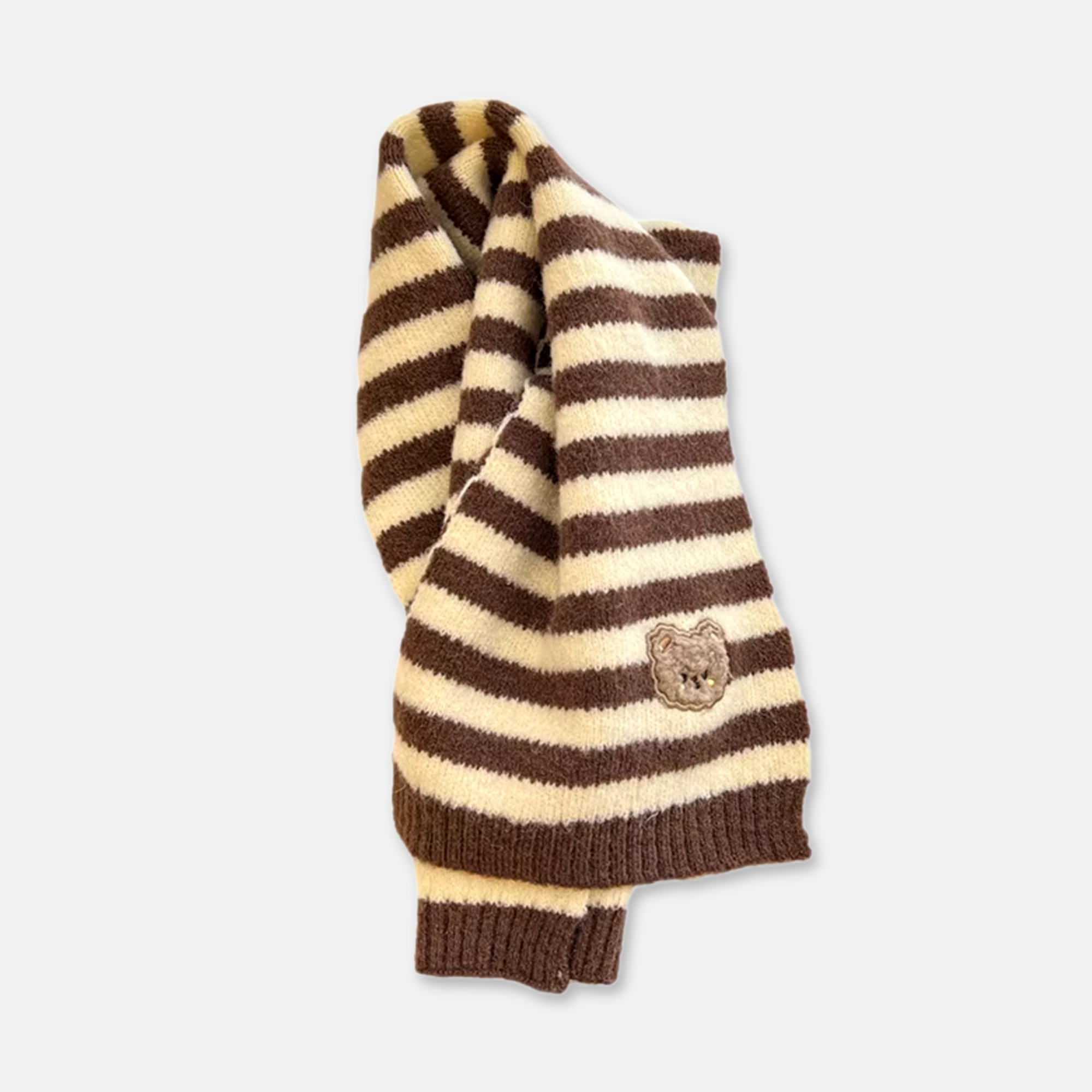Knit Teddy Scarf