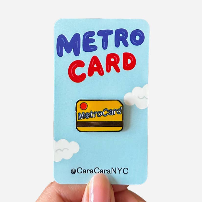 Metrocard Nyc Enamel Pin