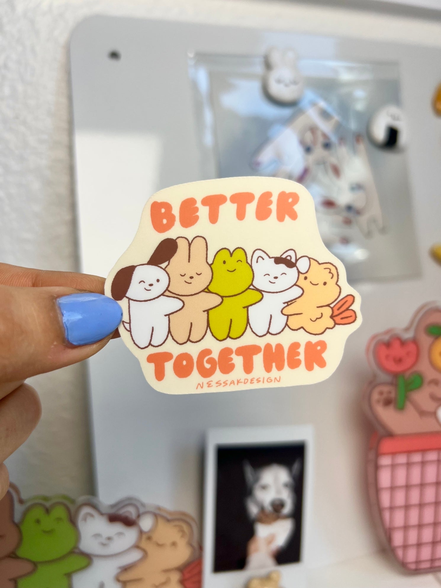Better Together Vinyl Waterproof Stickers